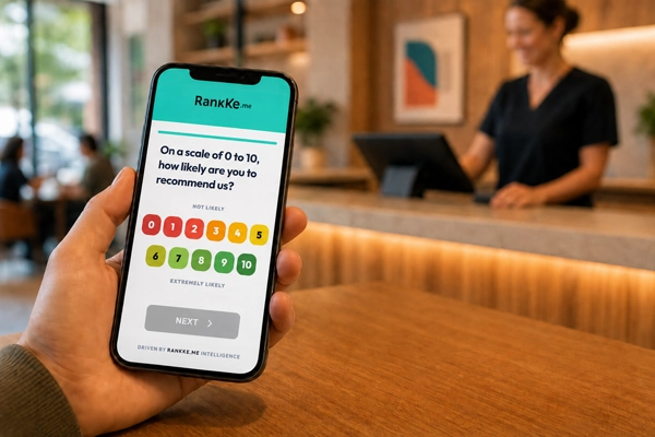Cliente deixando avaliação no Google em estratégia de reputação para Como pedir avaliação no Google pelo WhatsApp
