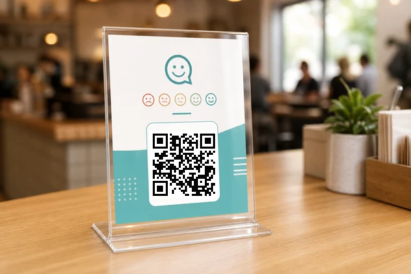 Customer answering a satisfaction survey as part of Customer satisfaction survey: templates, questions and best practices